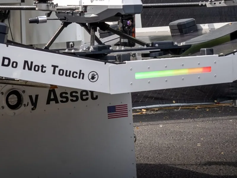 DroneHome, the Guardian's all-weather base